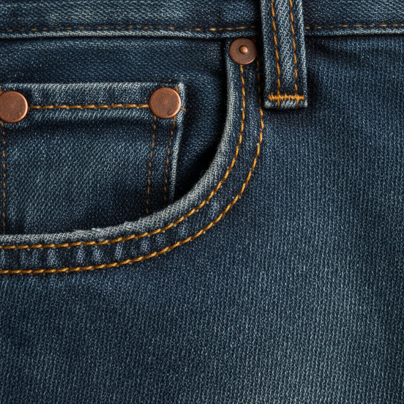 Calça Jeans - Detalhe do Tecido
