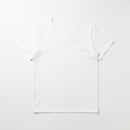 Camiseta Gola V Branca