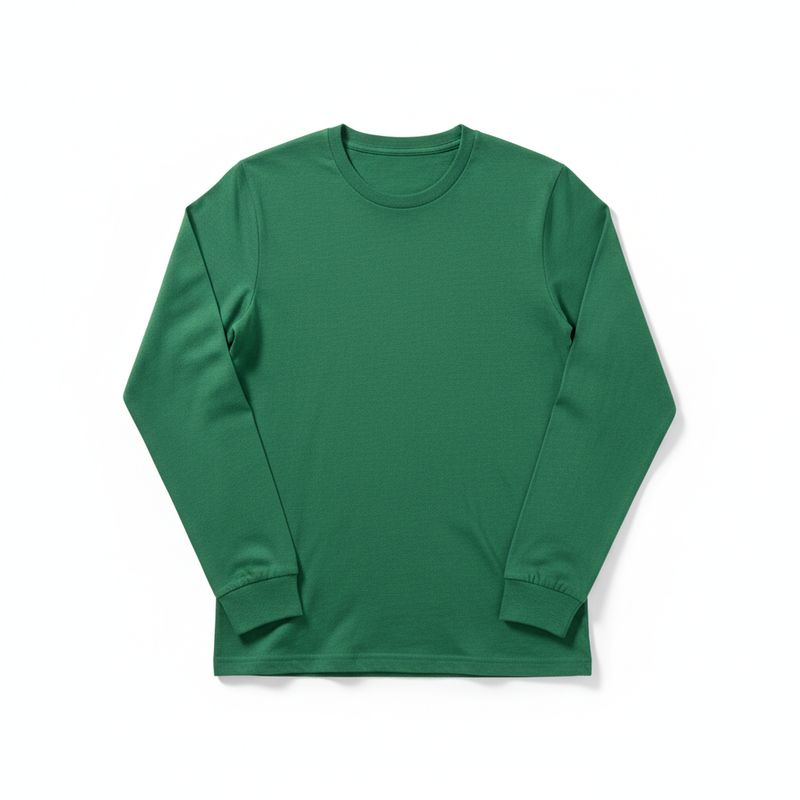 Camiseta Manga Longa Verde