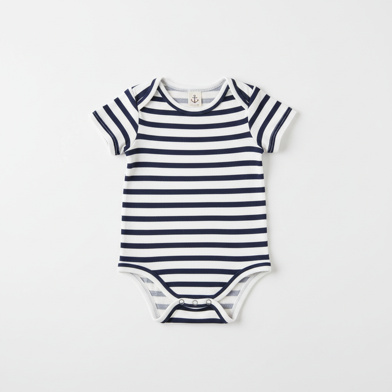 Body Infantil Listrado Náutico